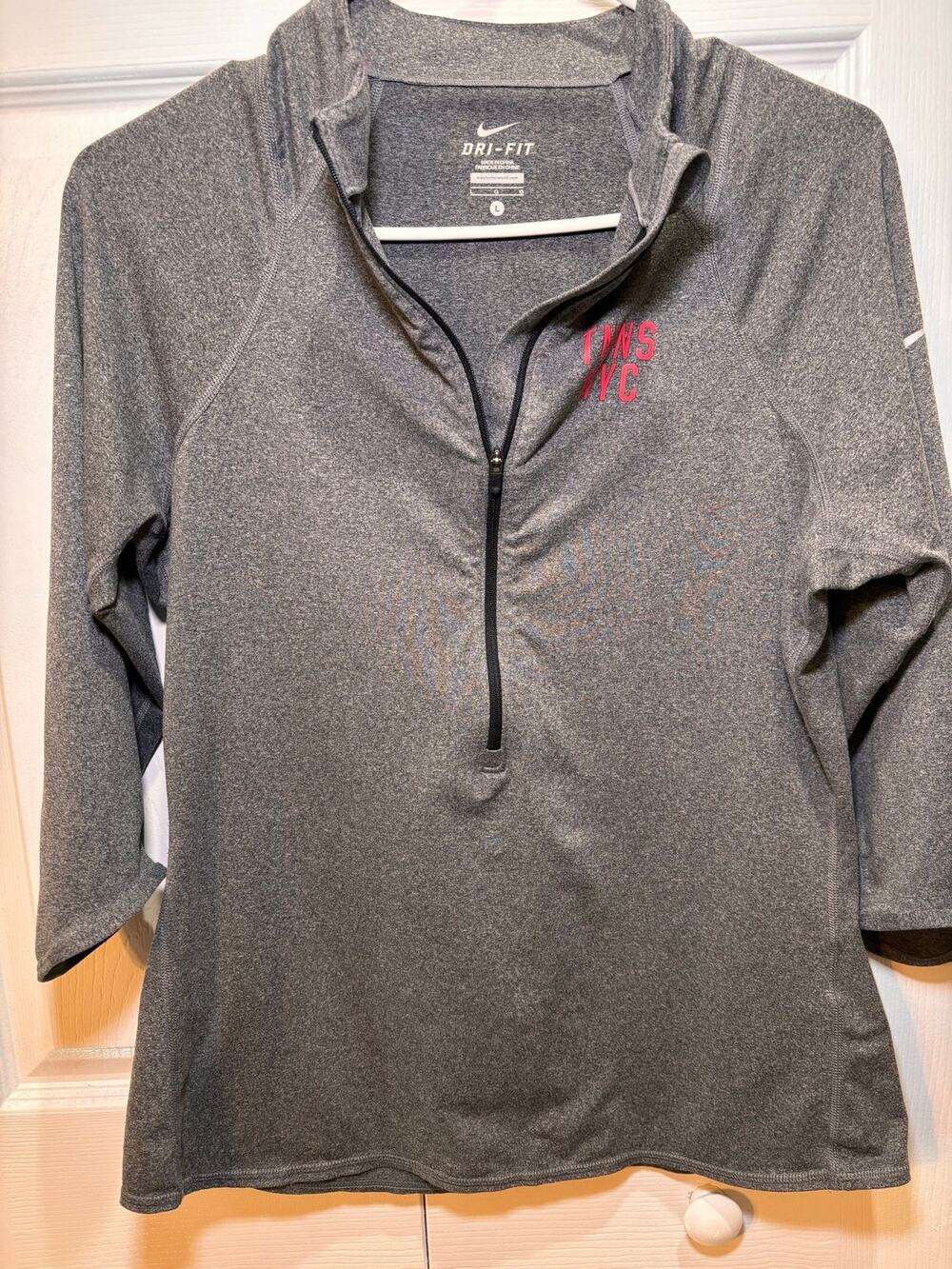 Nike Dri-FIT TNNS NYC 2013 Flushing Meadows Women’s 1/2 Zip Pullover Size L